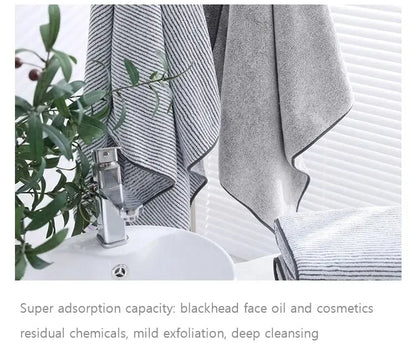 Thickened Bath Towels for The Body Microfiber Towel for Gym Shower Robe for Spa Beath Home