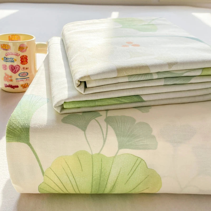 100% Cotton All-Season Flat Sheet, Wrinkle-Resistant