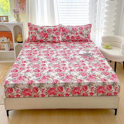 Zebra Stripe Fitted Sheet, Queen, Elastic Band