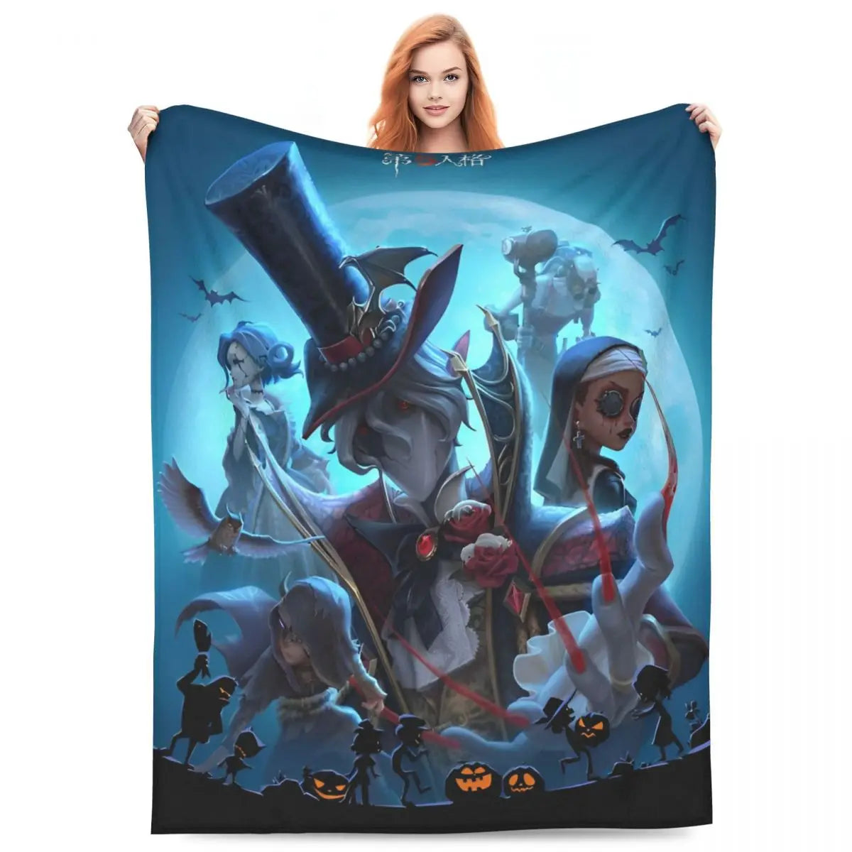 Super Warm Blanket Travel Office Identity V   Bedding Throws Flannel Bedspread For Outdoor Funny Sofa Bed Cover