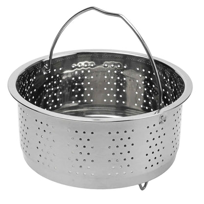 Stainless Steel Steamer Basket In Stant Pot Accessories For Instant Cooker With Silicone Handle Pressure Cooker Rice Steamer