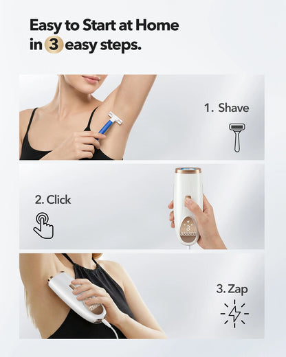 IPL Hair Removal Device with 5° Ice Cooling