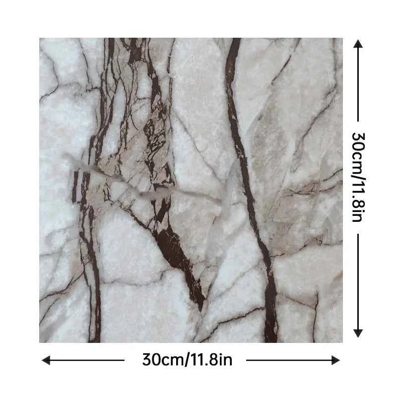 1/12/24Pcs Peel Peel and Stick Marble, 12Inx12In Backsplash Self Adhesive Tiles for Kitchen, Bathroom, Living Room, Bedroom