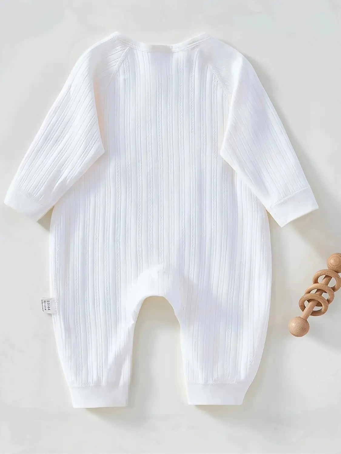 Somenie Infant Knitting Jumpsuit 100% Cotton Long Sleeve Romper One Piece Outfit for Boys & Girls Newborn Baby 4 Seasons Wear