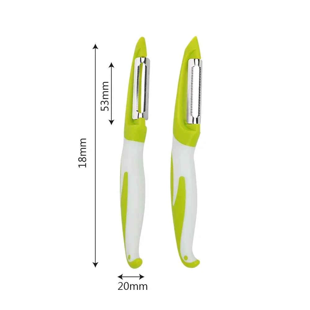 Vegetable Slicer Peeler Knife Carrot Potato Fruit Shred Grater Gadgets Stainless Steel Peeler Zester Razor Sharp Cutter Kitchen