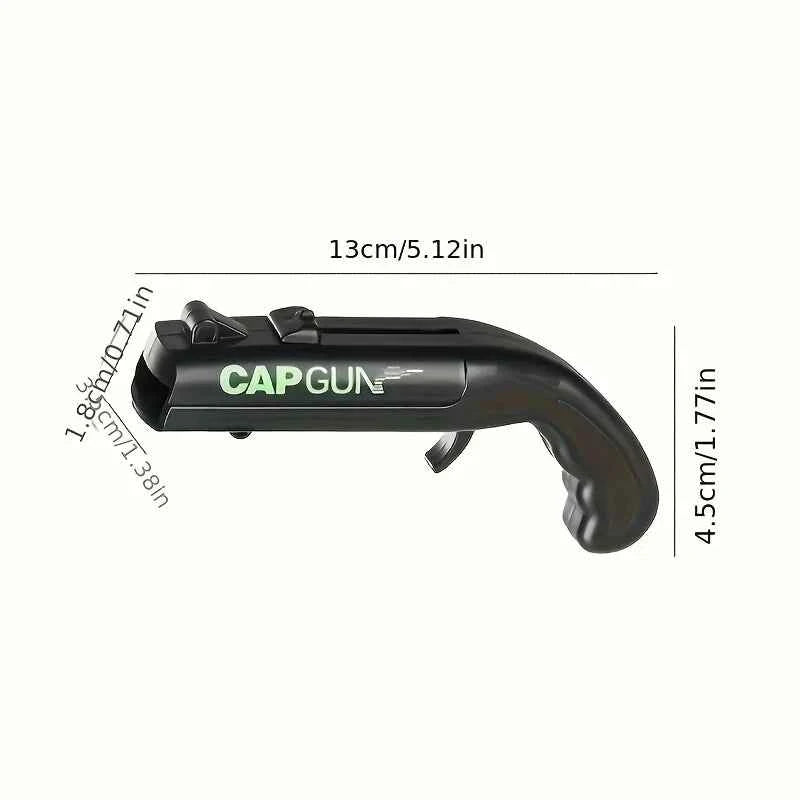 1pc Funny Cap Gun Bottle Opener, Perfect for Home Bars, Parties & Wedding Gifts, Cap Gun For Men, Beer Bottle Opener