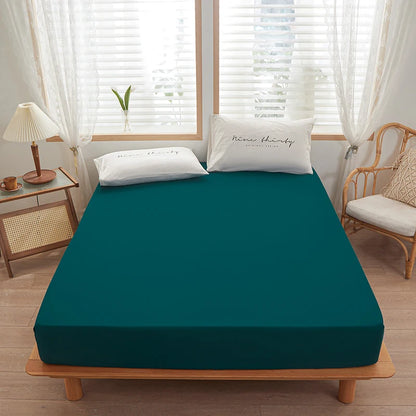 Solid Color Fitted Sheet | 30cm Elastic, Polyester