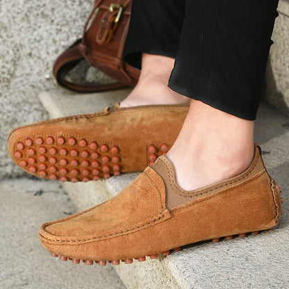 Men's Handmade Driving Loafers | Fashionable Comfortable Outdoor Walking Shoes