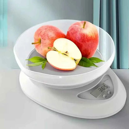 5kg/1g LED Electronic Scales Food Coffee Balance Measuring Weight Portable Digital Baking Scale Kitchen Accessories Tools