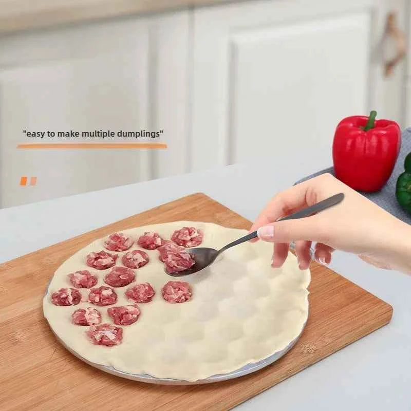 Ravioli Mold Dumpling Mould DIY Dumpling Maker Ravioli Maker Mould Alloy Aluminum Ravioli Stamp Cutter Mold Kitchen Accessories
