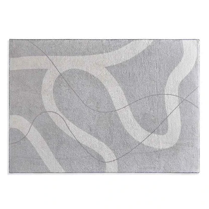 Japanese Minimalist  Living Room Decoration Plush Carpet Soft Rugs for Bedroom Lounge Rug Non-slip Fluffy Mat Large Area Carpets