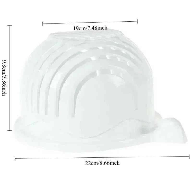 Vegetable Salad Cutter Cutting Bowl Slices Fruit, Kitchen Tools, Accessories Gadgets Kitchen Items Kitchen Gadgets Vegetable