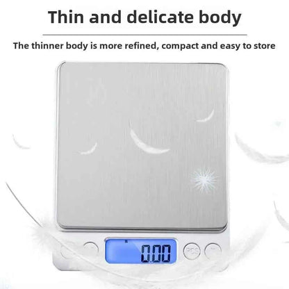 Coffee Scale Kitchen Accessories  Electronic Scale LCD Display Mini Digital Weight Bakeware Measuring Tool Kitchen Scale Balance
