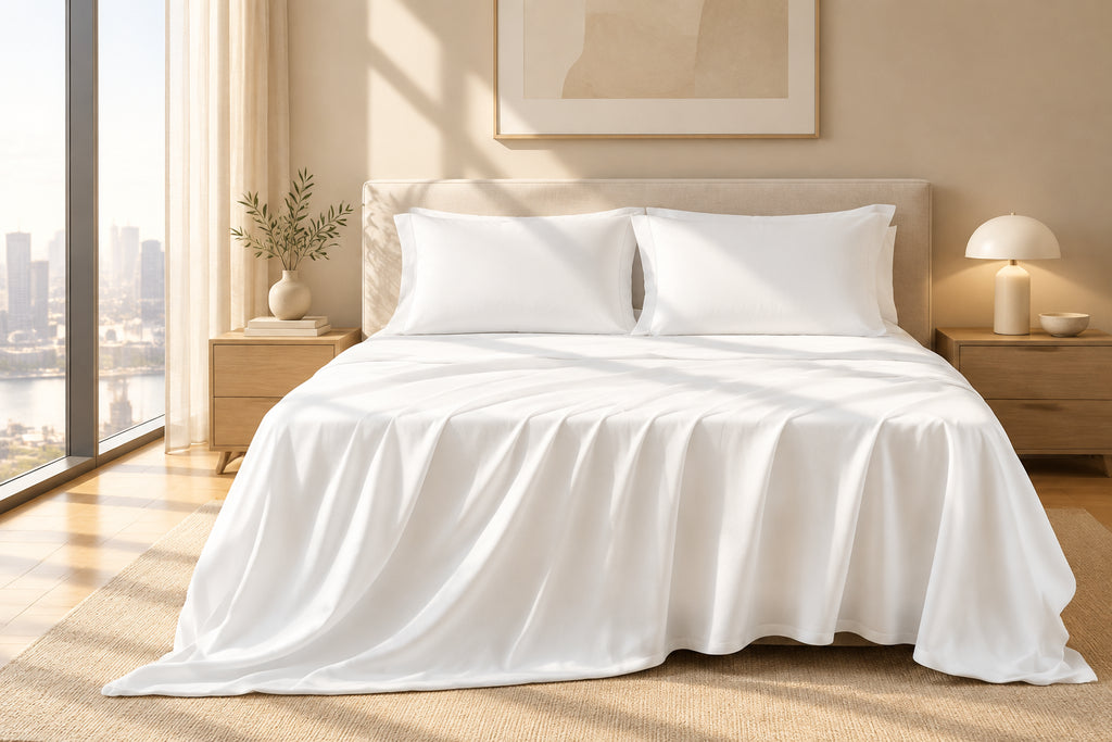 Brushed Microfiber Deep-Pocket Bed Sheet Set