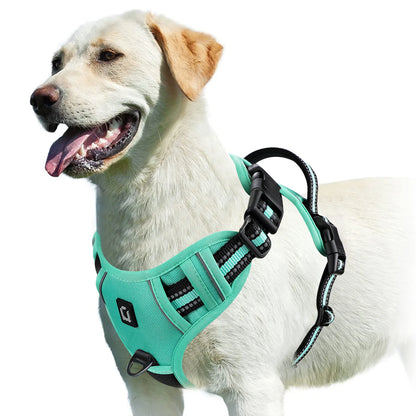 No-Pull Adjustable Dog Harness with Control Handle
