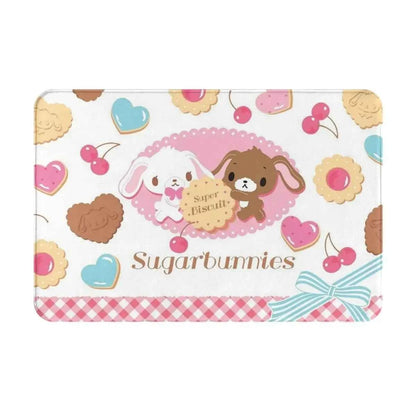 Sugarbunnies Carpet Non-slip Doormat Floor Mat Antiwear Rug for Kitchen Entrance Home Bedroom Cute Footpad Mats Home Decoration