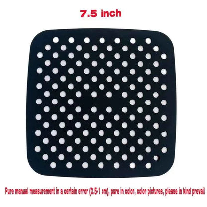 YS00032-Air fryer silicone non stick baking mat, pastry tools, oil mat, cake grill, kitchen accessories