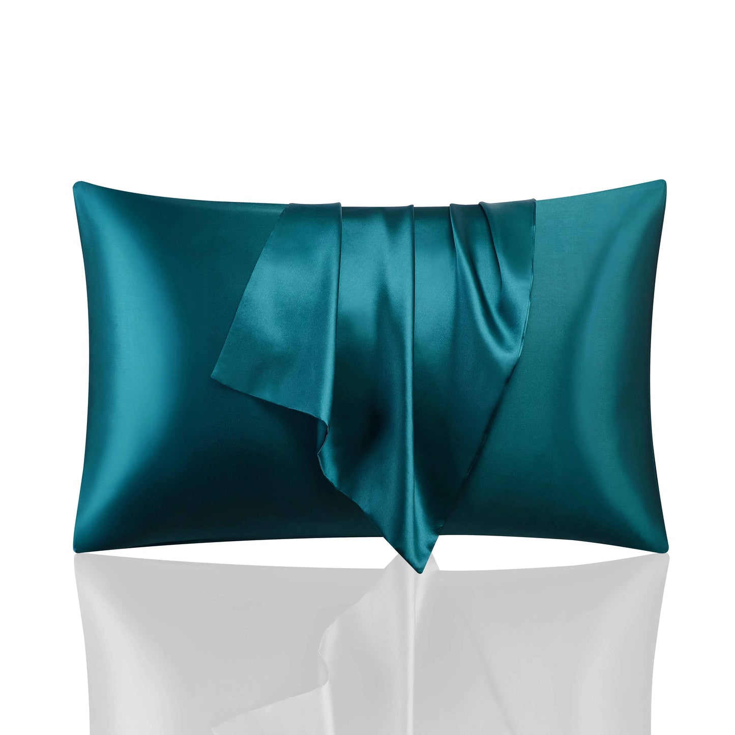 Pillowcase Silk Silky Satin Hair Beauty Soft Anti Frizz Comfortable Pillow Cover Home Decor Bedroom Standard Queen 1PC Durable