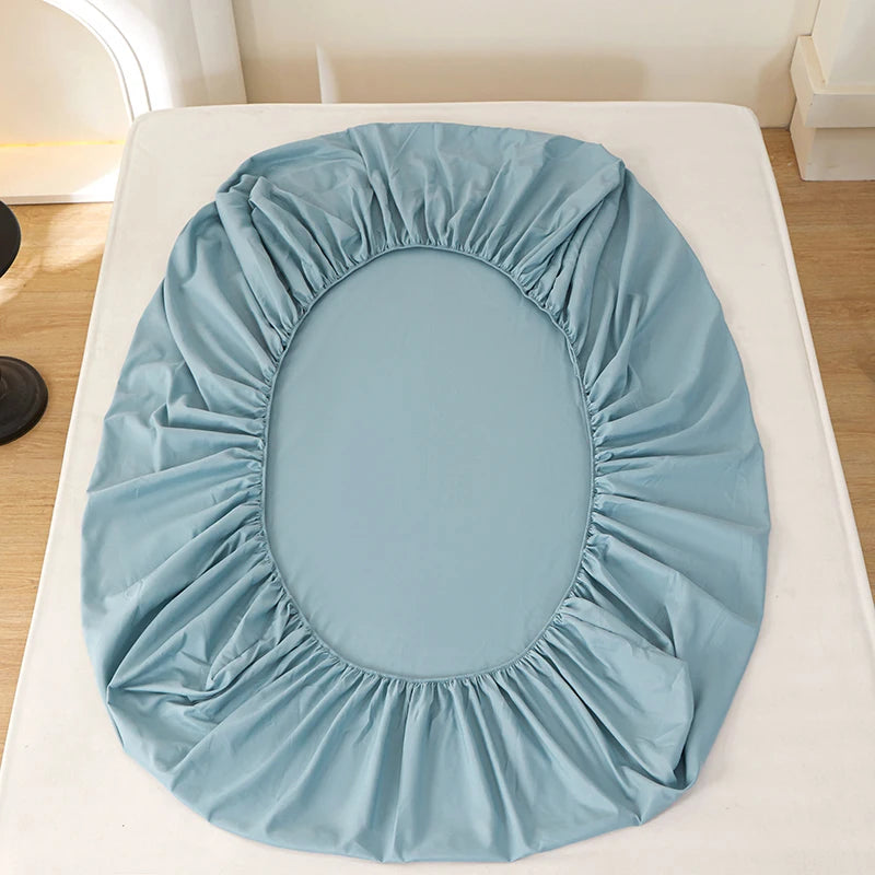 Solid Color Fitted Sheet | 30cm Elastic, Polyester