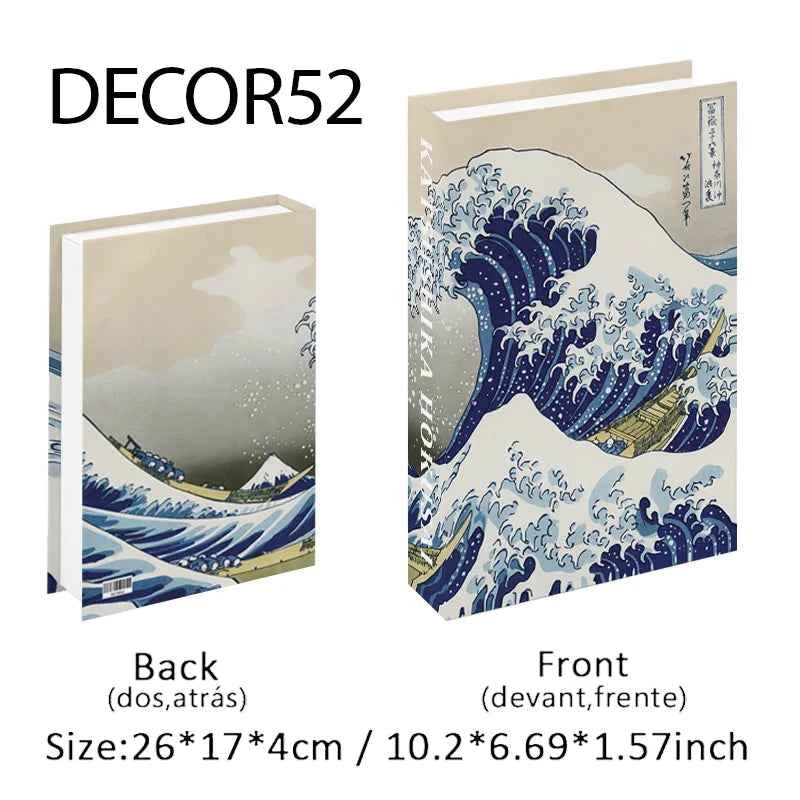 Decorative Faux Books Storage Box Coffee Table Hotel Bedroom Living Room Bookshelf Home Decor Interior Aesthetics Shooting Props