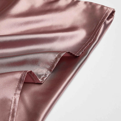 Pillowcase Silk Silky Satin Hair Beauty Soft Anti Frizz Comfortable Pillow Cover Home Decor Bedroom Standard Queen 1PC Durable