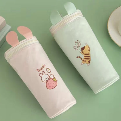 Junior High School Pupils Canvas Children's Stationery Pencil Bag - DropOnline.co