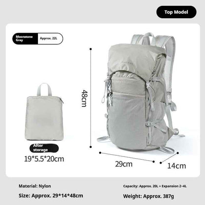 Outdoor Professional Waterproof Mountaineering Backpack Flip Hiking Backpack
