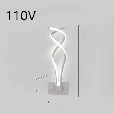 led wall lamp nordic minimalist bedroom bedside lamp