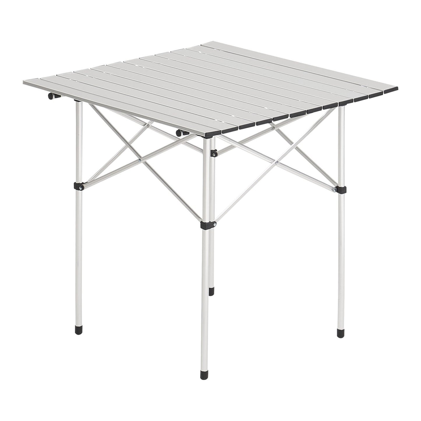 Folding Portable Camping Table Aluminum Outdoor Picnic Roll Up Table Carry Bag