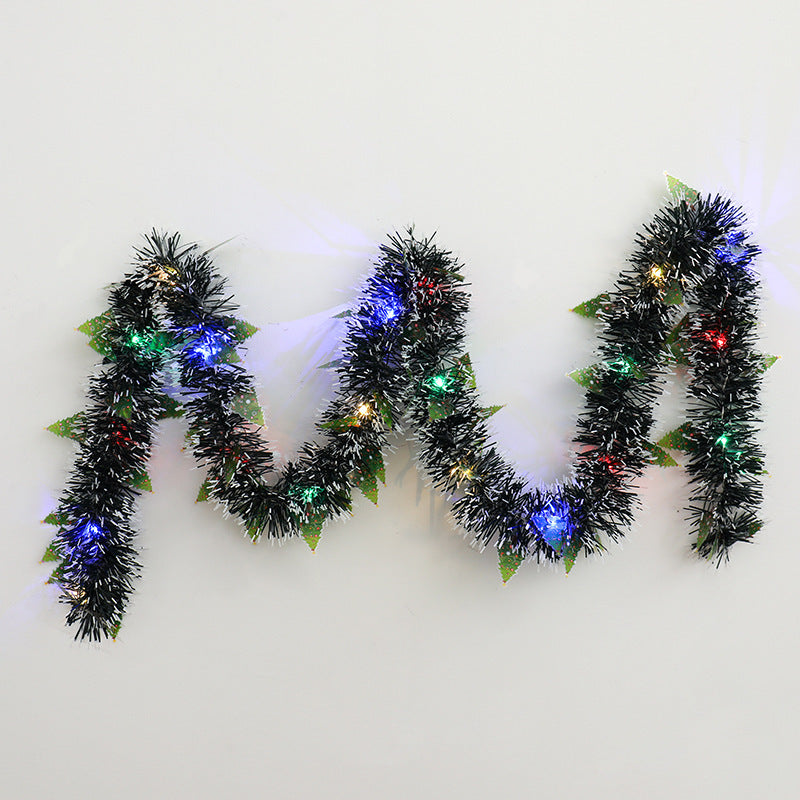 Christmas Ribbon LED Strip Lights - Festive Atmosphere String with Character Designs