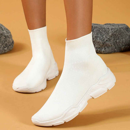 Thick-soled Versatile Street Slip-on Casual Shoes