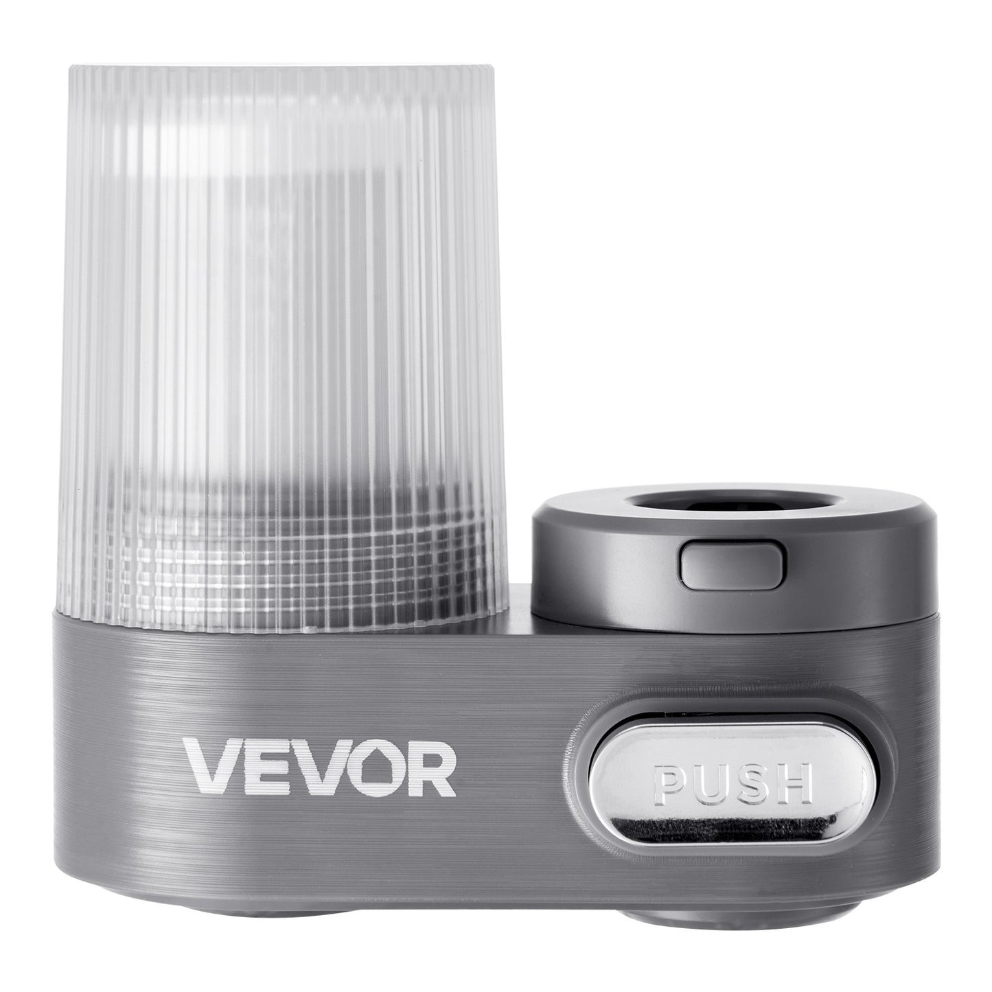 Faucet Mount Water Filter Sink Water Purifier For Kitchen Vertical Gray