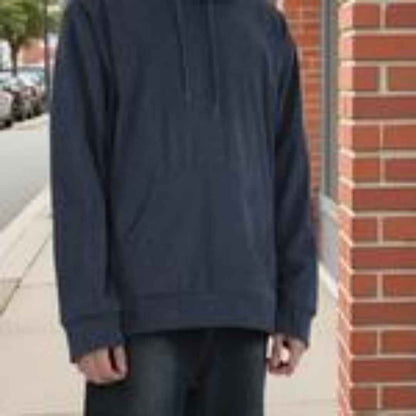 Unisex Jacquard Round Neck Hoodie - Export Quality International Sizes