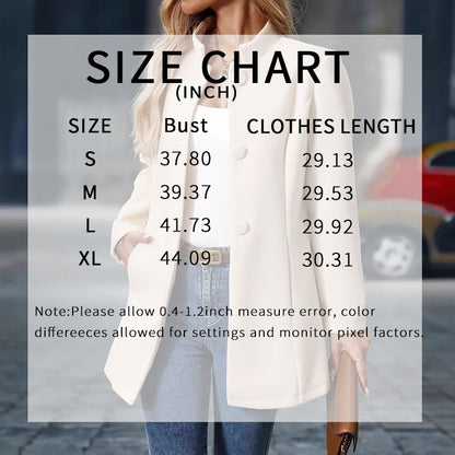 Womens Elegant Single Breasted Coat Long Sleeve Mid Winter Overcoat Work Office Coats - DropOnline.co