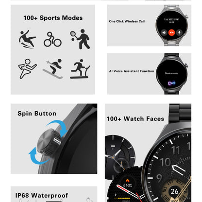 SENBONO V19 Business Men Smart Watch Answer Call Heart Rate Water Proof Sports Fitness Smartwatch Men - DropOnline.co