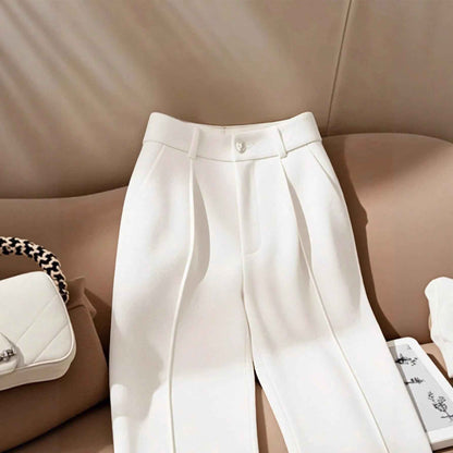 Loose Drooping High-grade Narrow Women's Wide-leg Pants