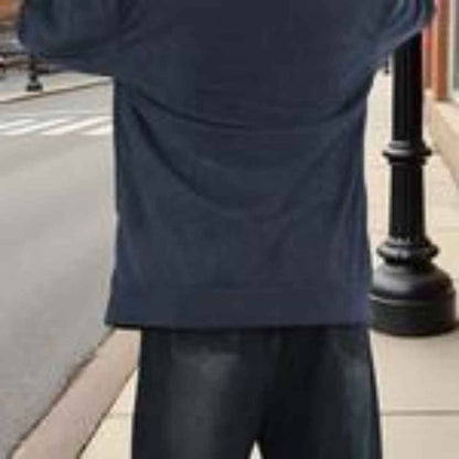 Unisex Jacquard Round Neck Hoodie - Export Quality International Sizes