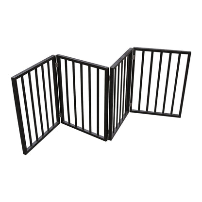 Pet Gate - Dog Gate For Doorways,Stairs Or House-standing, Folding - DropOnline.co