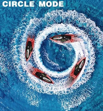 4DRC S5 RC Boat For Pools And Lakes, 2.4 GHz 20MPH Racing Boats, Rechargeable Battery,Low Battery Alarm,Gifts For Boys Girls,Logistics Is Randomly Sent By UPS USPS  FEDEX. - DropOnline.co