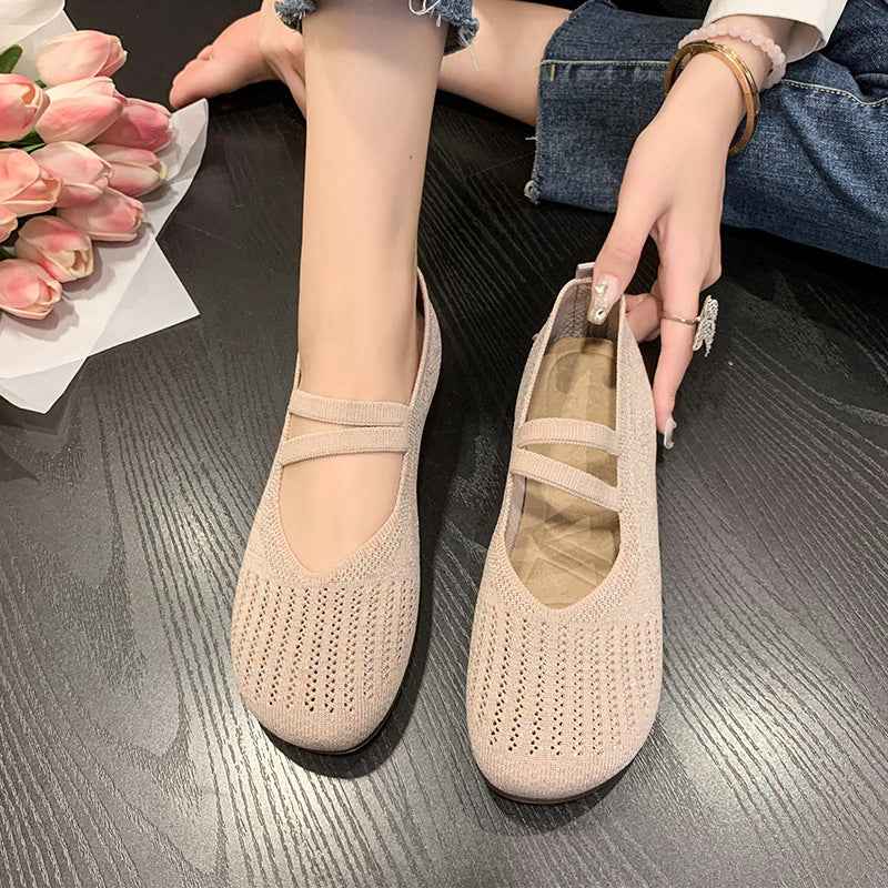 Summer Women's Breathable Hollow Mesh Shoes