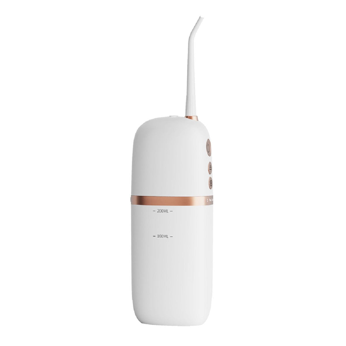 Portable Water Flosser IPX7 Waterproof | USB Rechargeable Electric Dental Irrigator with 4 Nozzles