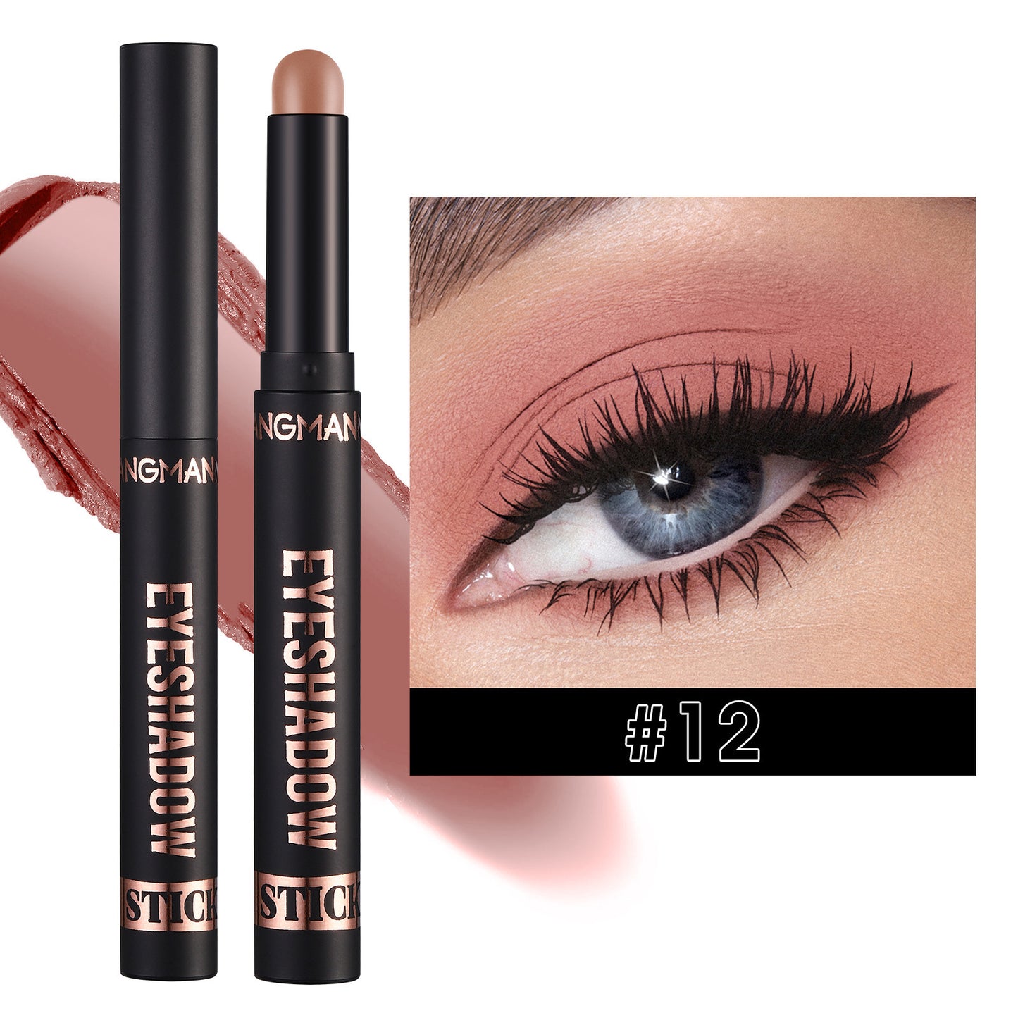 Shimmer Eyeshadow Stick - Easy-Apply Glitter Eyeshadow Stick 24 Shades Available