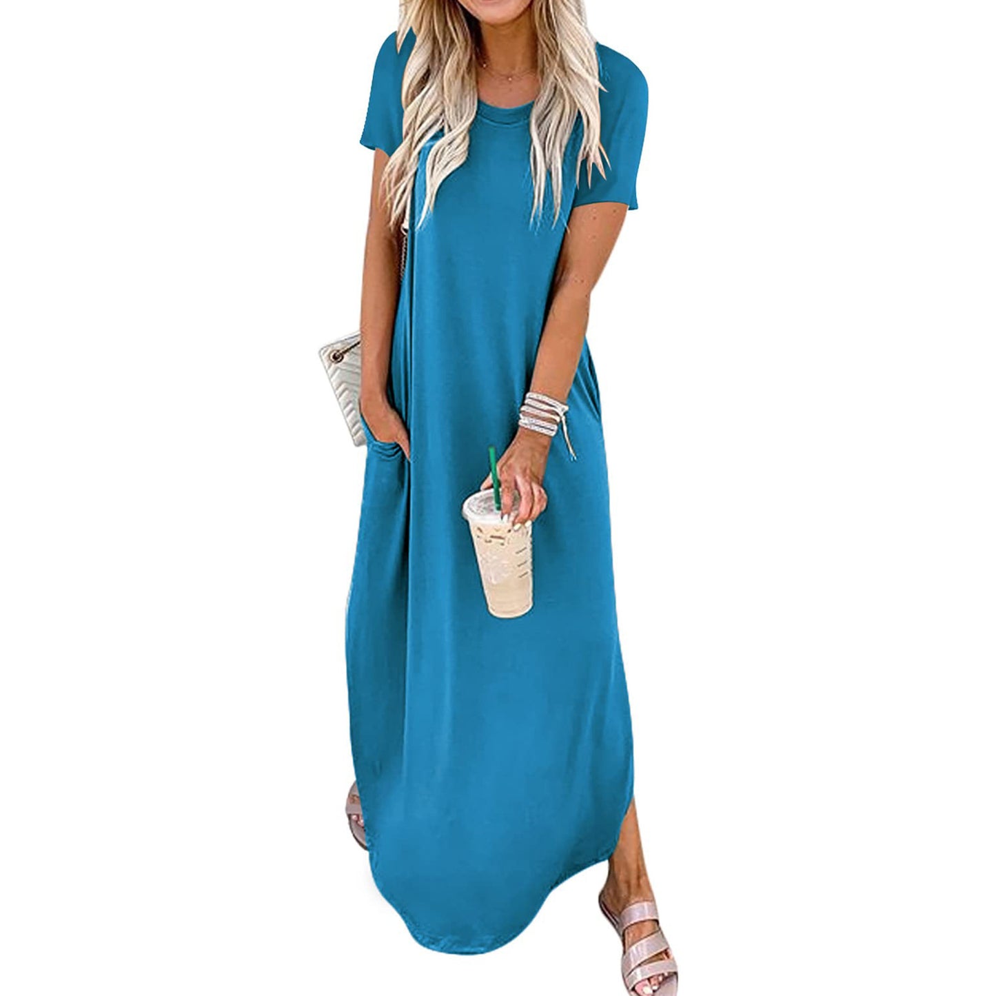 Casual Sleeveless Long Dress