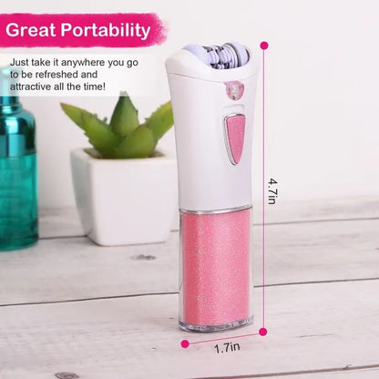 Glide Epilator For Women Cordless Women Shaver Facial Body Hair Remover Razor - DropOnline.co