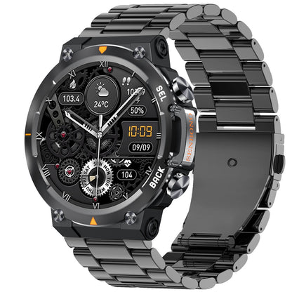 MAX18 Men Smartwatch AMOLED1.43inch Big Screen BT Calls Gesture Control AI Voice Sports Smart Watch Men - DropOnline.co
