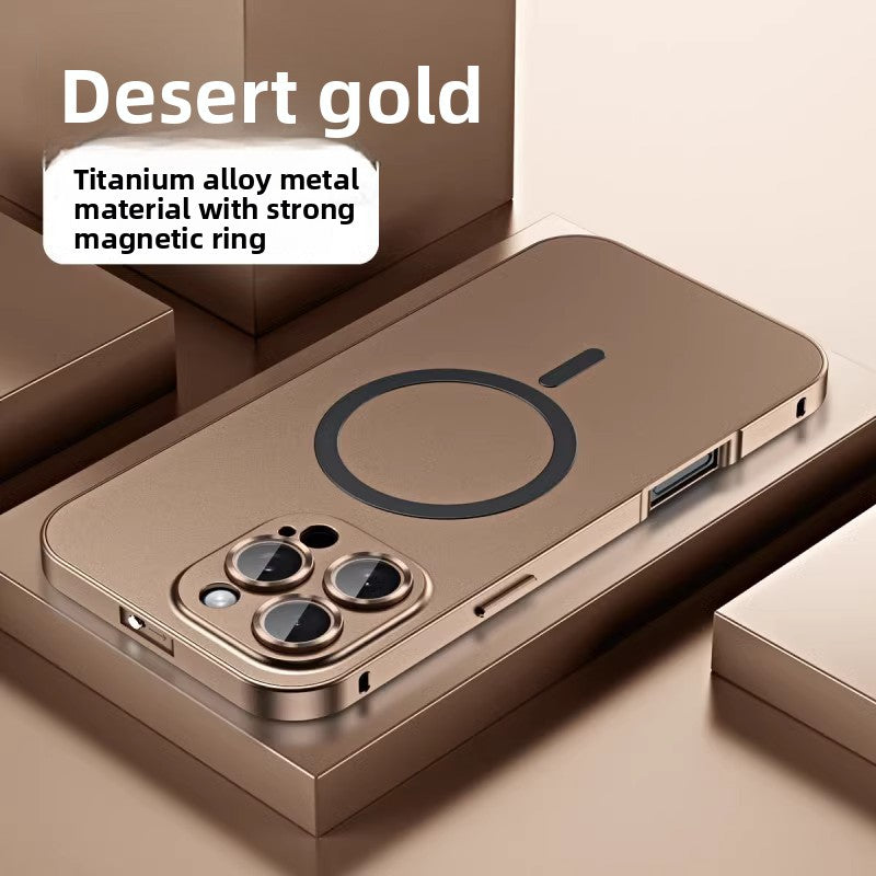 Aluminum Alloy iPhone Case - Premium Glass Lens Protection