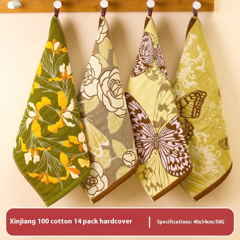 Home Printed Cotton Soft Hanging Hand Towel