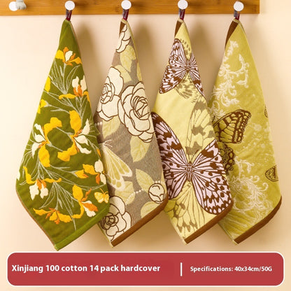 Home Printed Cotton Soft Hanging Hand Towel