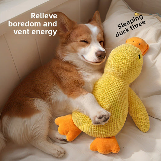 Dog Plush Chew Toy - Soft Interactive Pet Toy for Dogs