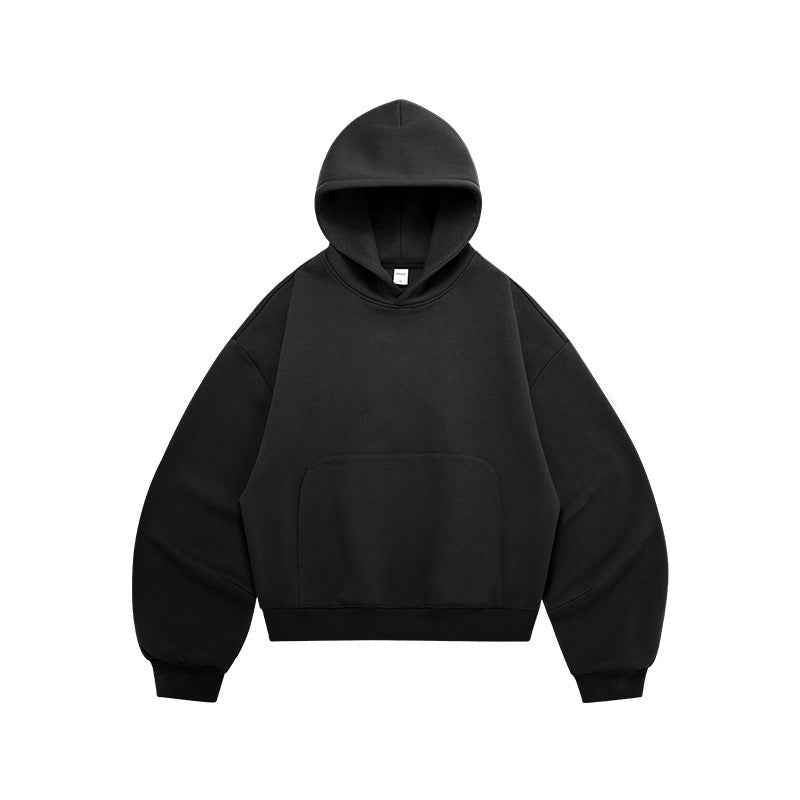 Machete Cropped Hoodie 25 Winter New American Velvet